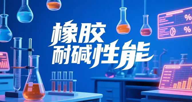 Which rubbers have good alkali resistance?