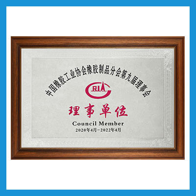 China Rubber Industry Association rubber Products Association ninth Council member unit